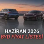 BYD’nin Haziran 2026 Türkiye Fiyatları Açıklandı: Elektrikli Araç Pazarında Yeni Bir Dönem