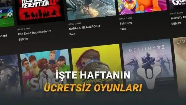 Epic Games’ten Oyunculara Dev Fırsat: 1202 TL Değerindeki İki Oyun Bir Hafta Boyunca Ücretsiz