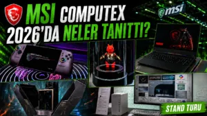 MSI, Computex 2026’da 40. Yılını Kutladı: Yapay Zeka ve Yeni Nesil Oyun Donanımlarıyla Geleceğe Yön Veriyor